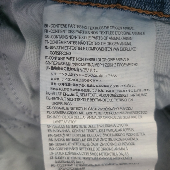 ZARA Womens Distressed Skinny Sequin Pocket Light Wash Jeans Size US 4 - Picture 7 of 7